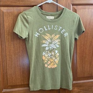 olive green tee